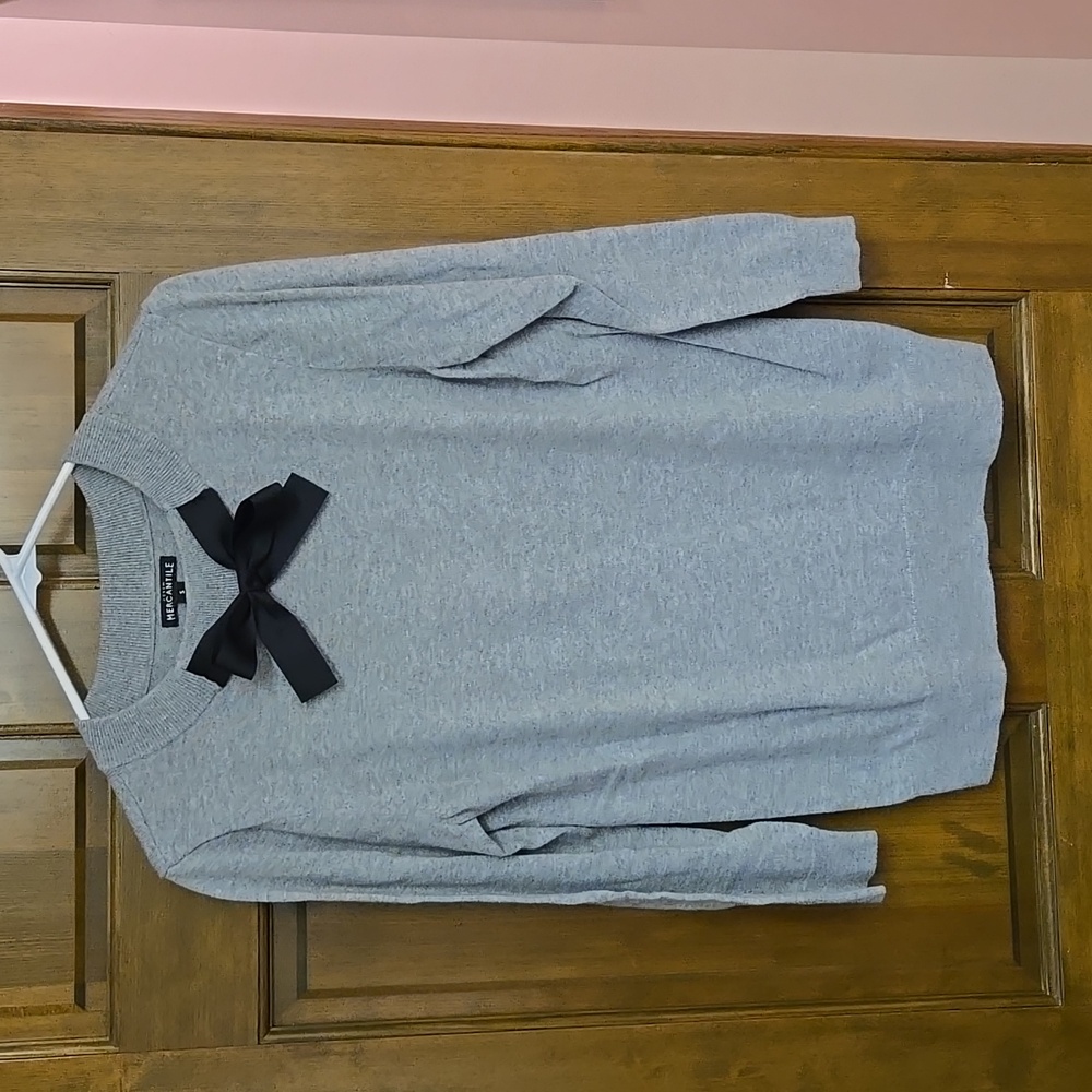 J.Crew Crewneck Sweater with Bow
